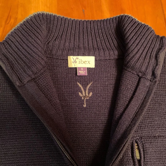 ibex Other - IBEX  100%% Wool 1/4 Zip Sweater - Size S
